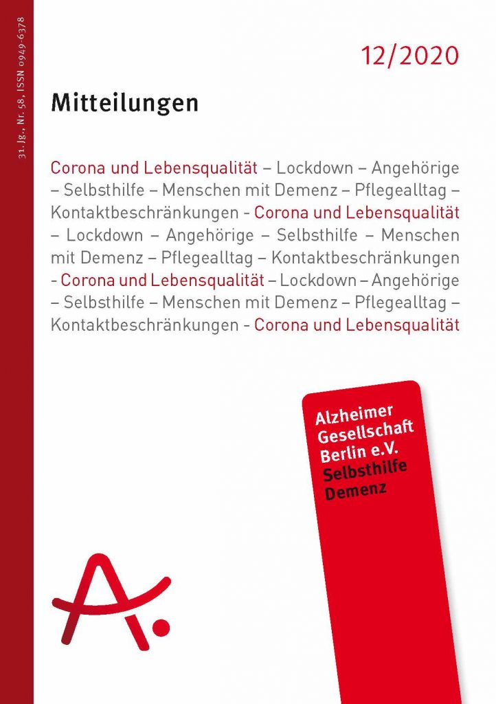 Cover "Mitteilungen Nr. 58"