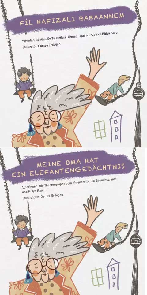 Cover "Fil Hafızalı Babaannem – Meine Oma hat ein Elefantengedächtnis (2022)"