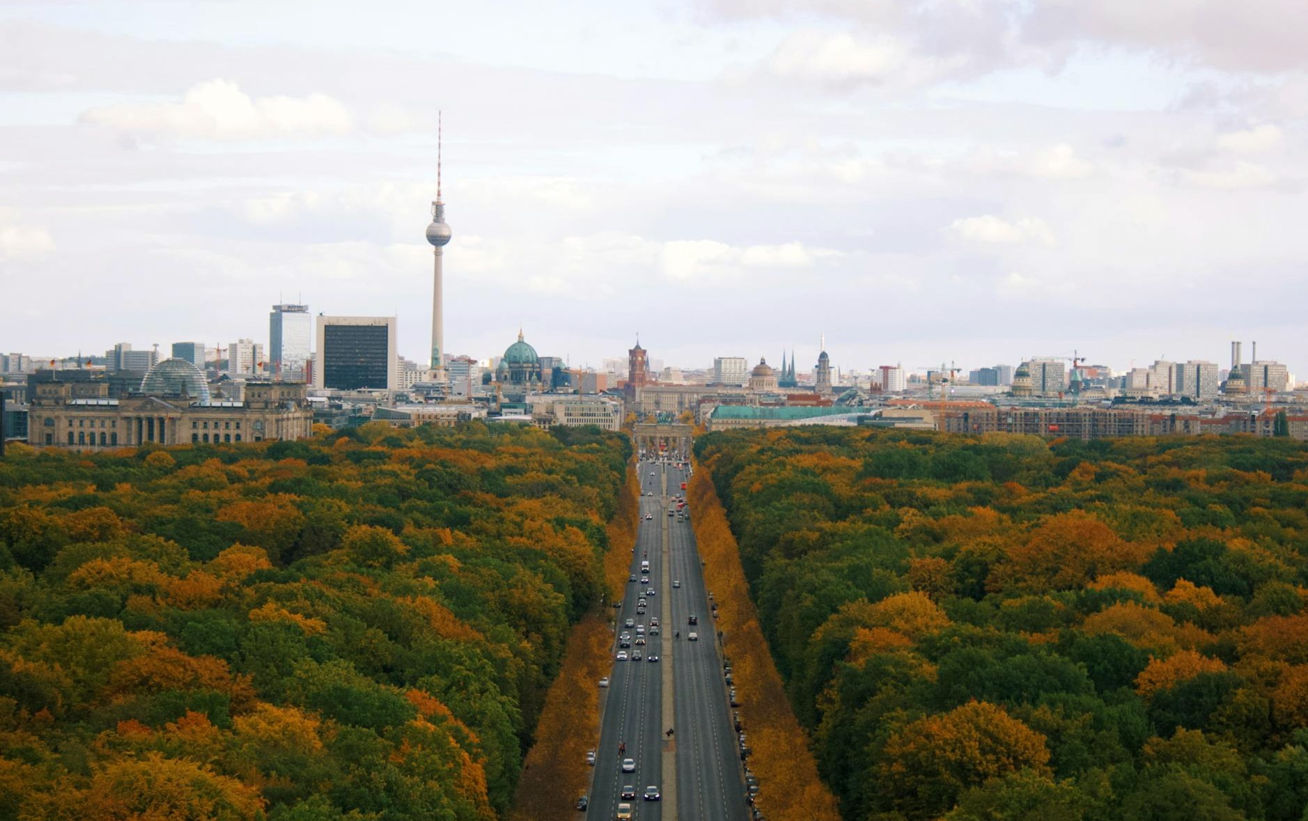 Herbstpanorama Berlin